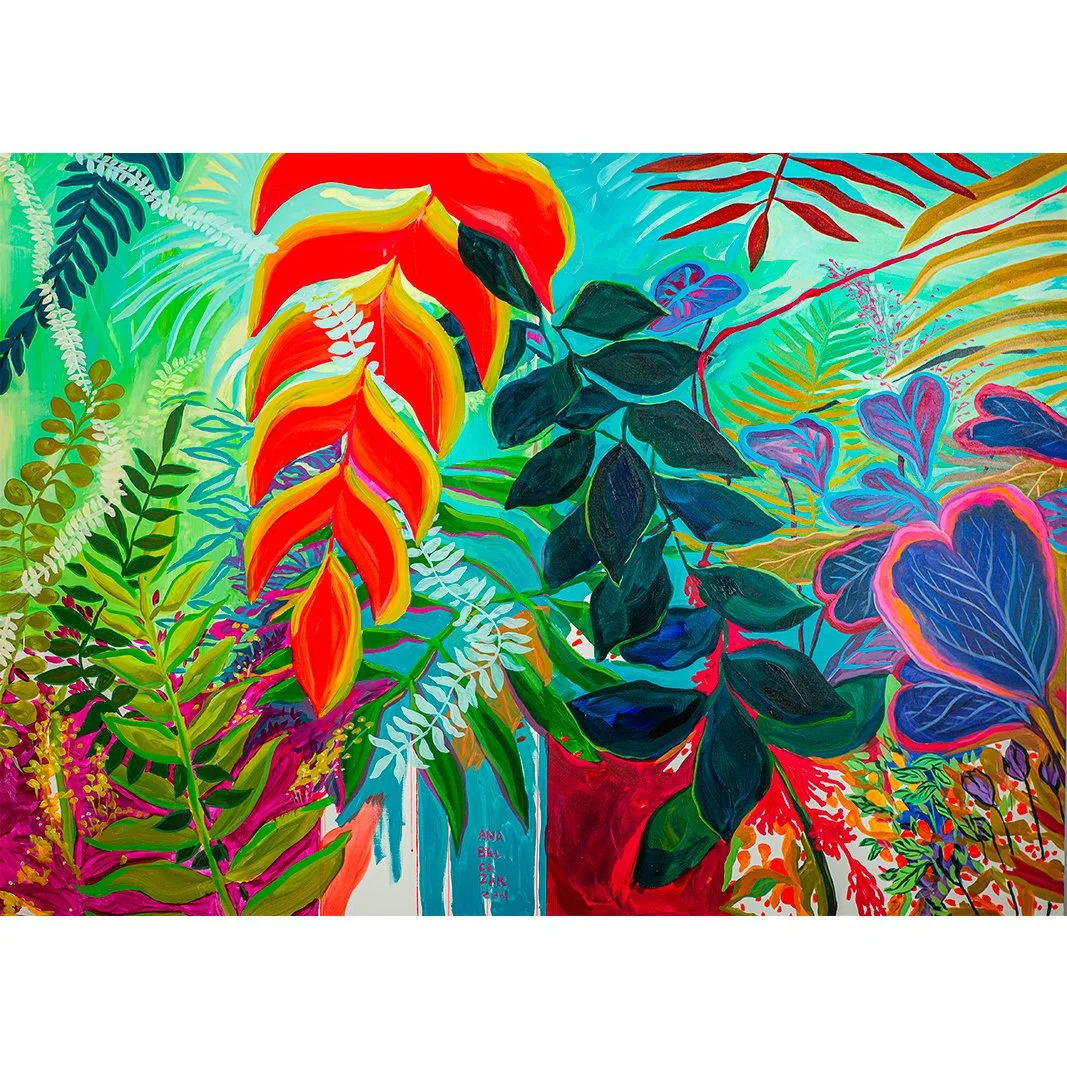 Botanical Composition 1 (Jungle Series) by Ana Balcazar Bartra