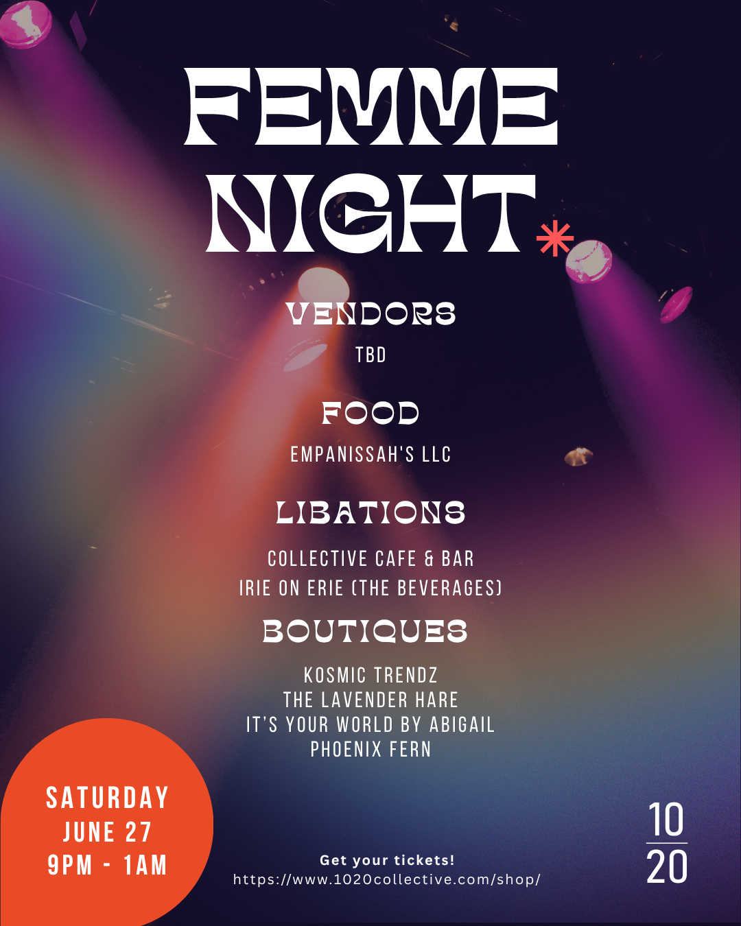 FEMME NIGHT at 1020 - Vendors, Food, Libations.PNG