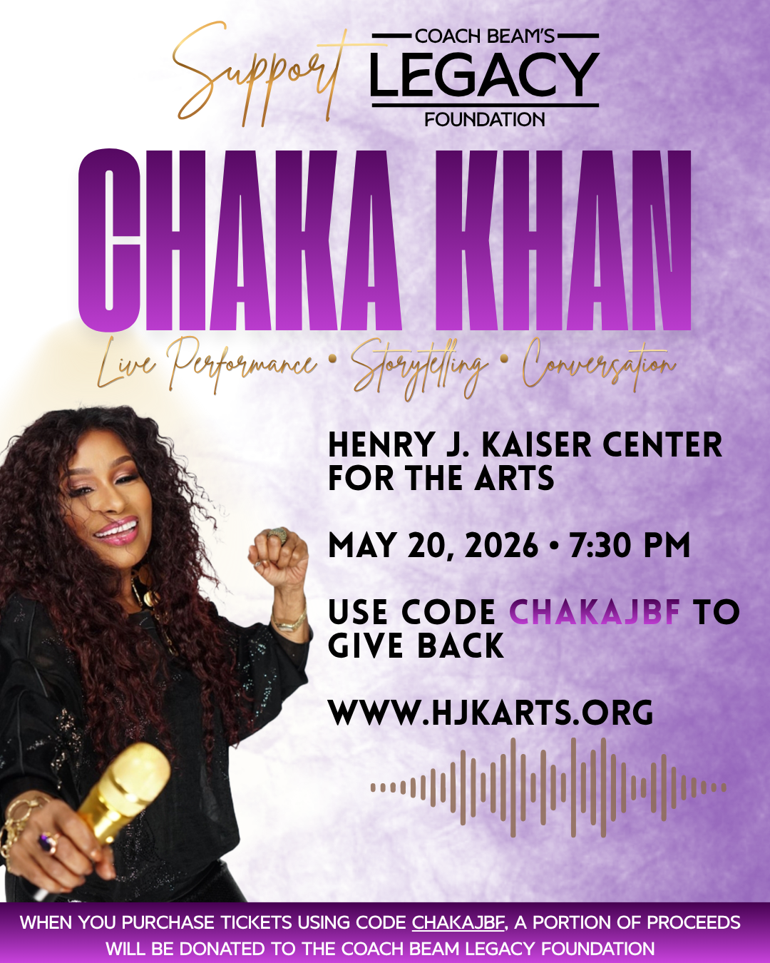 Chaka Khan one night only!