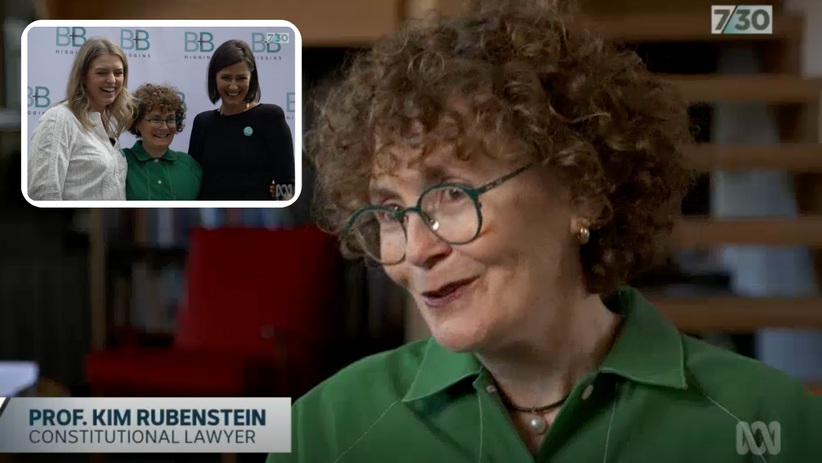 ABC 7:30 Report: Campaign to job-share MP role in federal parliament (22 April 2024)