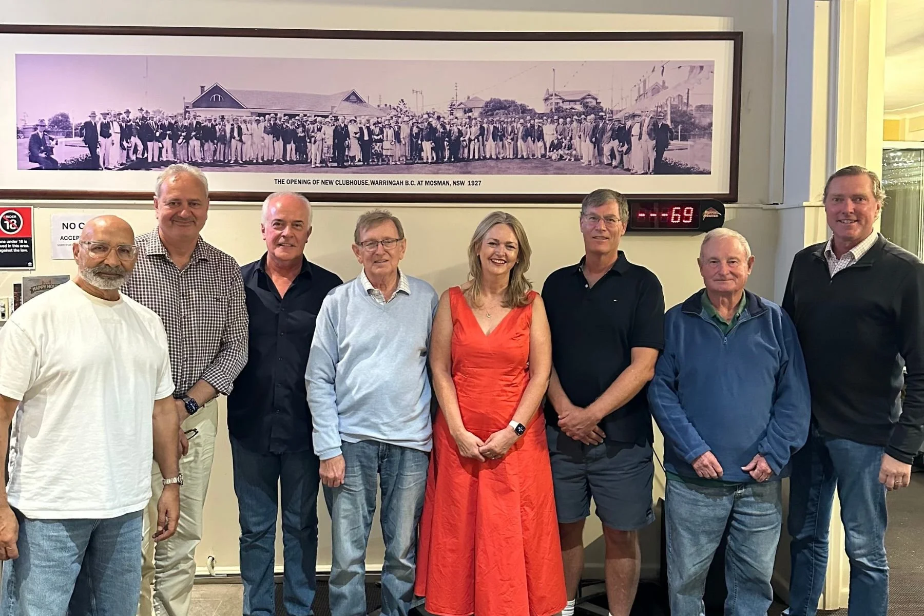 New Venue: Warringah Bowling Club