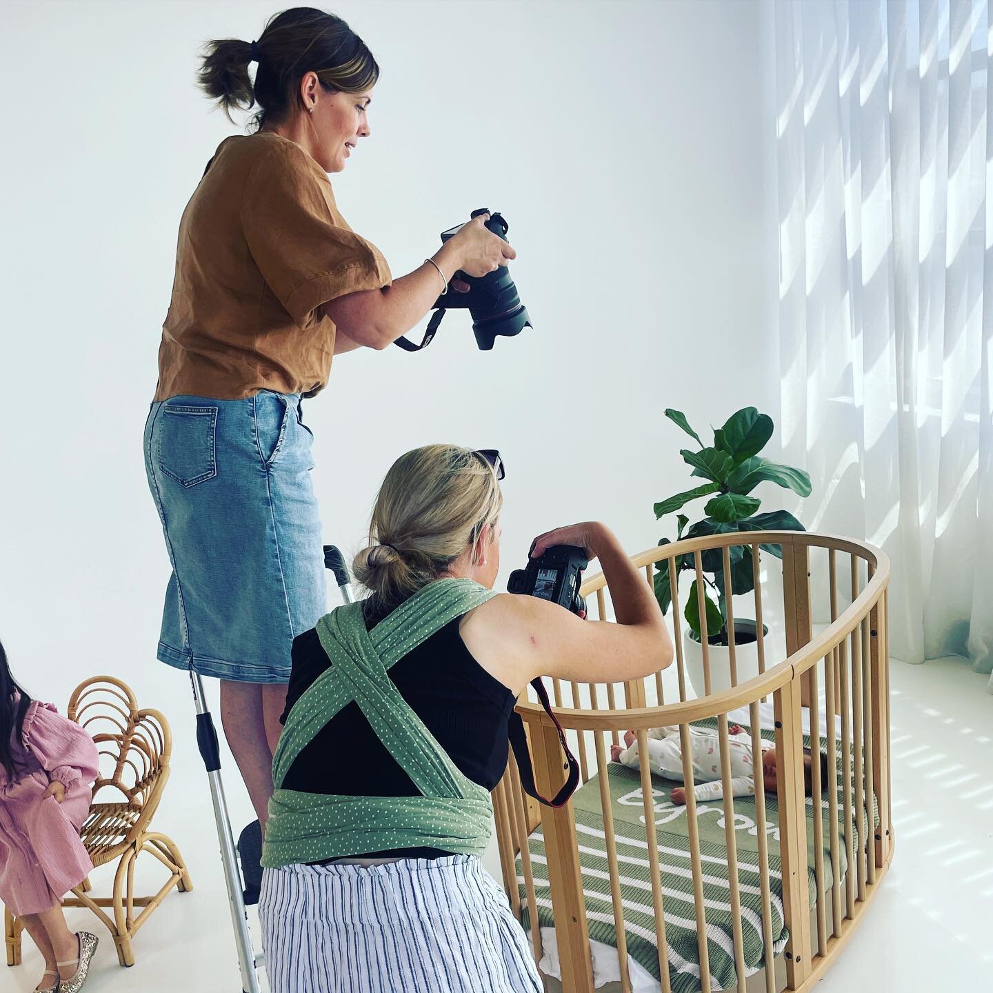 We have some beautiful brands and amazing photographers hire our stunning studio, some of our faves shooting new product this week @kynd_baby @namely_co 📸 @_studiocamille