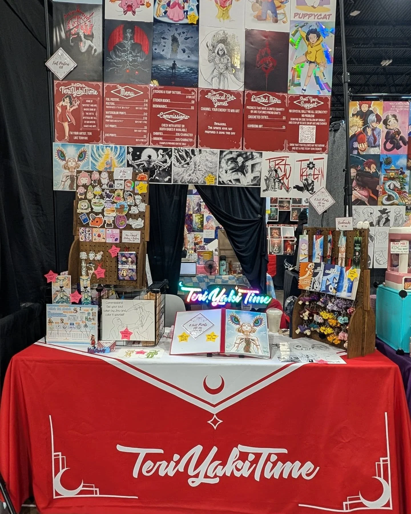Posted on stories but we're set up at @fanexpodenver A603 with @suzustudios next to me at A605!! I have a lot of new art that I've been too busy making to post ha ha but am so excited to share it at the convention! So if you're here this weekend plea