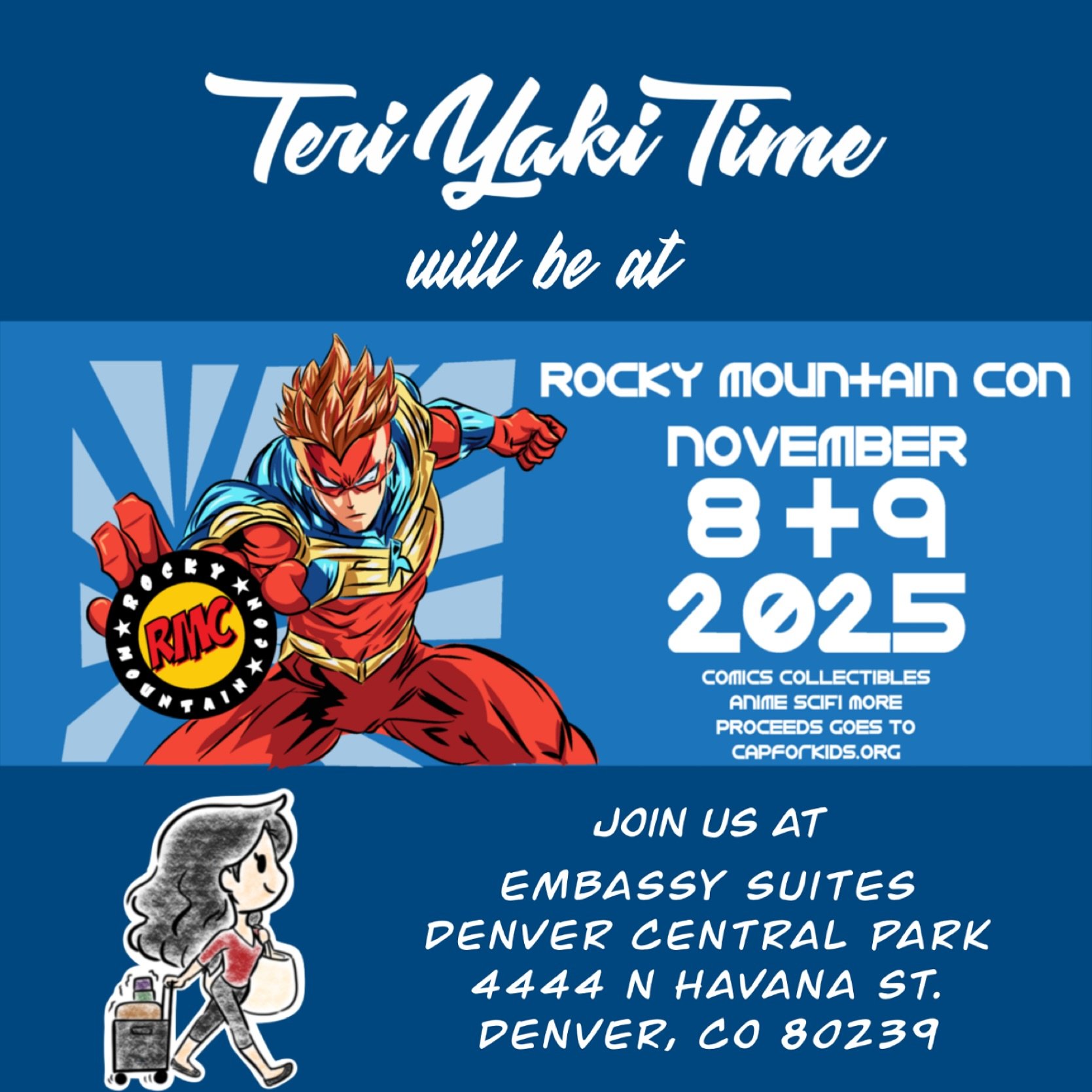 Hi all! I took a break from posting this month but wanted to pop in and mention I&rsquo;m selling at @rmc_collectables this weekend November 8 and 9! It&rsquo;s $10 a day, $20 for the weekend to attend, and all proceeds go to @capforkids 😊 @suzustud