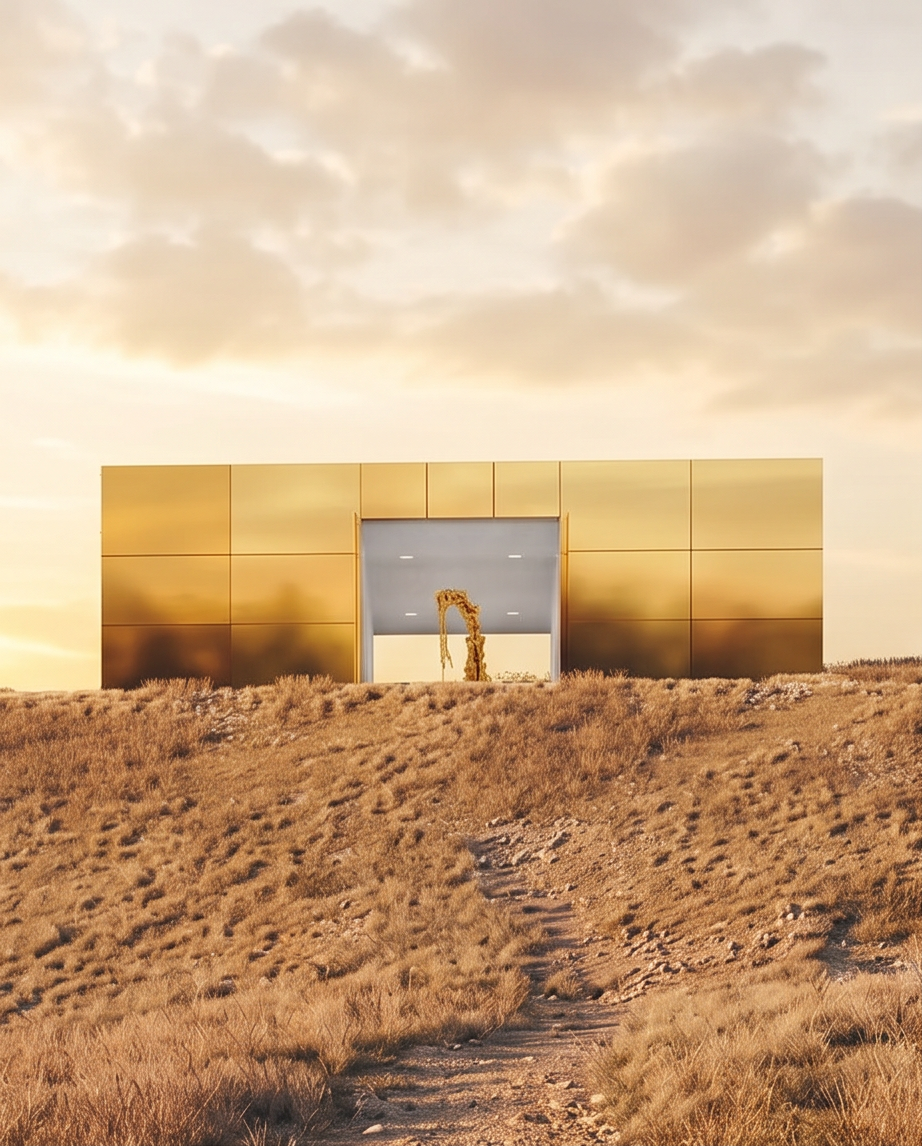 The Golden Block House