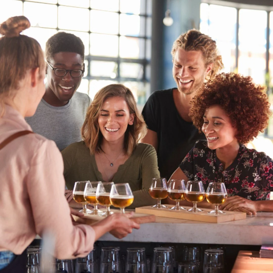 Booking now for our 3-hour afternoon 'Craft Beer' tour this Sunday!
Departing from local pick-up points in Warkworth, Snells Beach and Matakana around 12.30pm, you'll be whisked away to  enjoy flight tastings at two award winning craft breweries, wa
