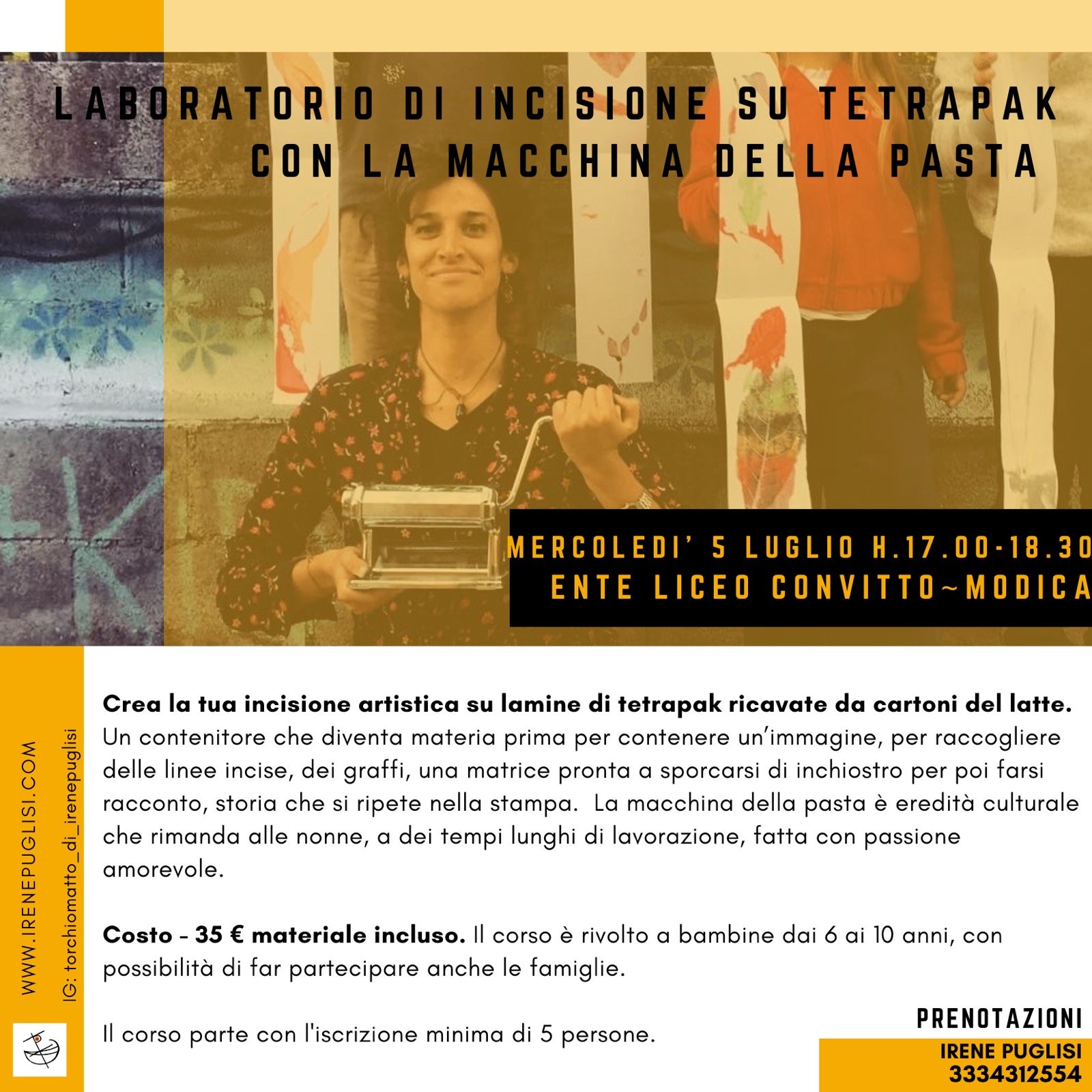 Laboratorio di incisione 