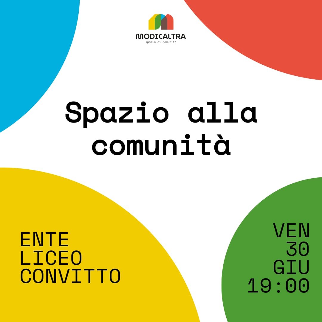 Spazio alla comunità