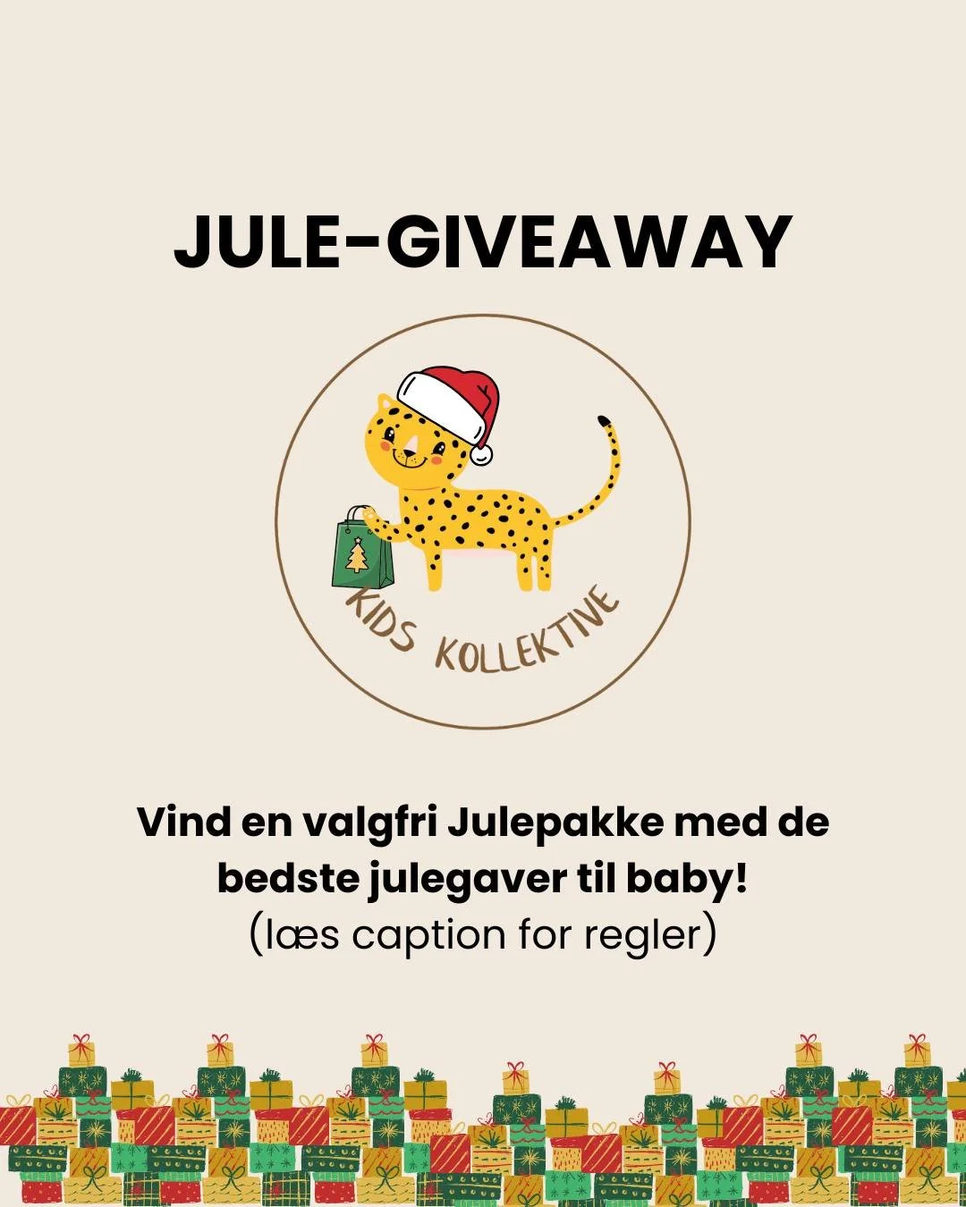 🎄 JULE-GIVEAWAY &ndash; Vind den perfekte julegave til babys f&oslash;rste jul! 🎁✨

Vi fejrer december med en helt s&aelig;rlig giveaway, hvor du kan vinde en julegavepakke skr&aelig;ddersyet til pr&aelig;cis d&eacute;t niveau, baby er p&aring;; b&