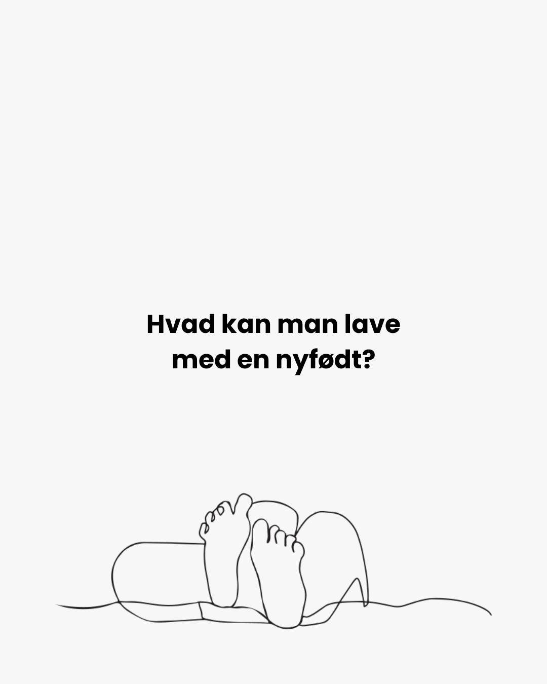 Mange har tips, tricks og tanker til, hvordan dagene skal g&aring; n&aring;r man har en lille nyf&oslash;dt.

... Vores bedste tip er; g&oslash;r det, som giver mening for jer og jeres familie, for at skabe relation til baby❤
Hvordan det ser ud, er f