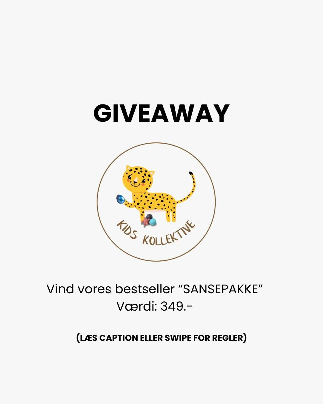 🐣 P&Aring;SKE-GIVEAWAY🐣

Vi udlodder vores totale bestseller: Sansepakken, som indeholder produkter, der stimulerer alle babys sanser og giver masser af mulighed for leg og udvikling. Alle produkterne er n&oslash;je udvalgt af fagpersoner og bruges