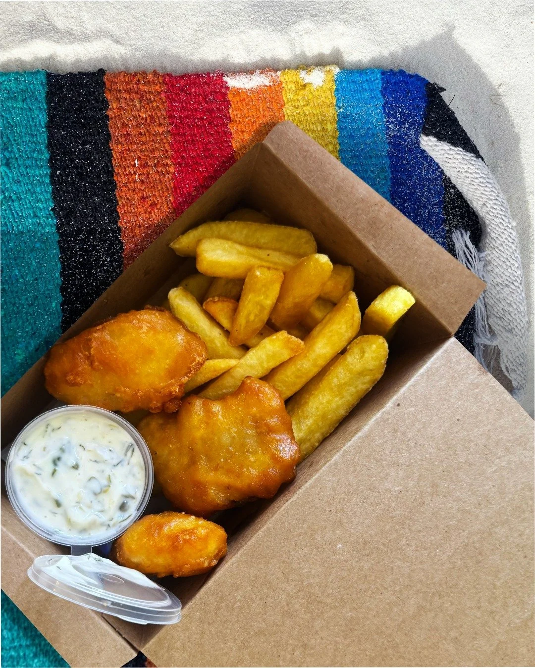 Sunday dinner, sorted. 🍟 🐟