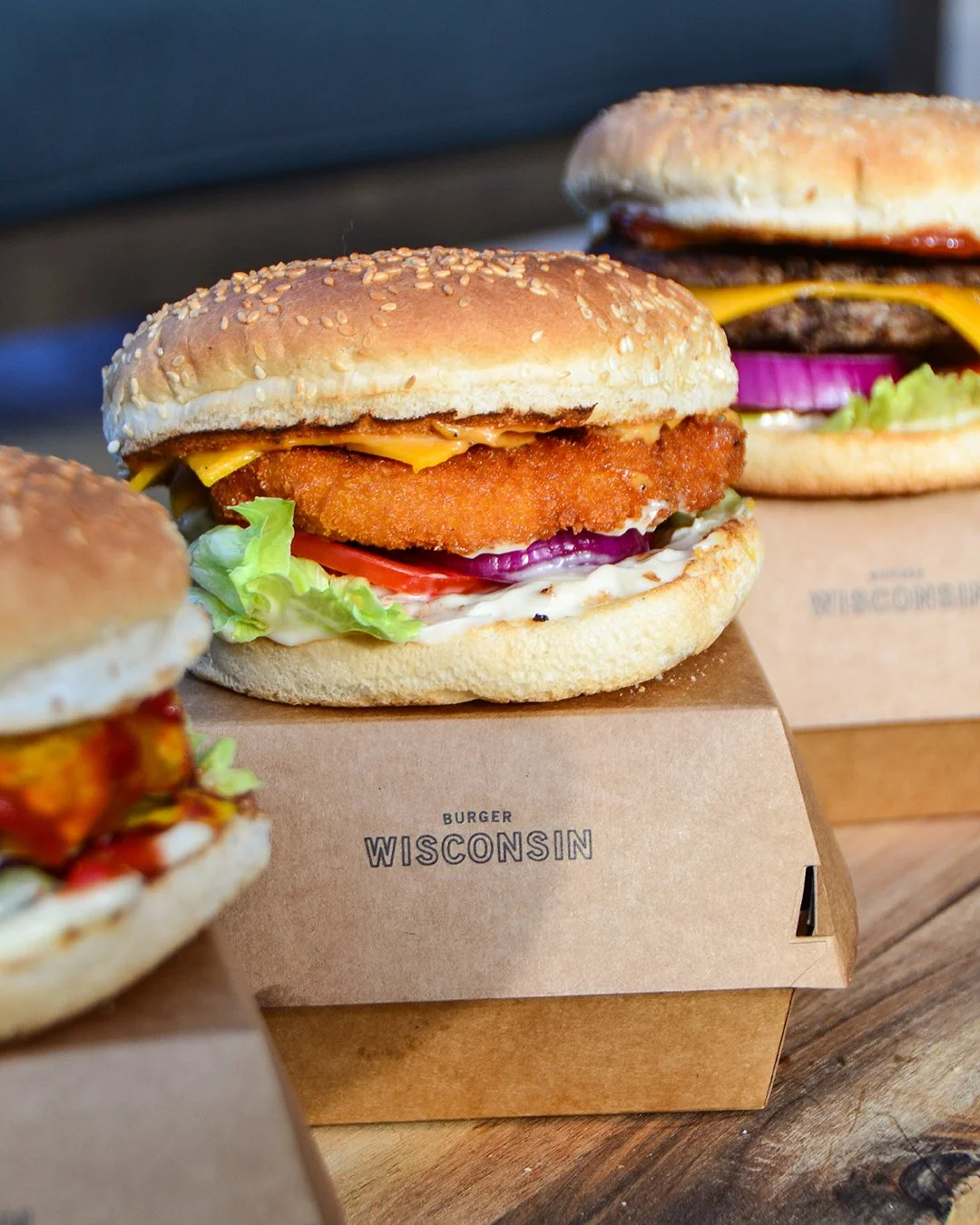 Three's a party. Bring the crew and dine in tonight. 🍔🍔🍔