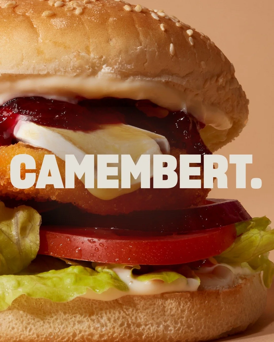 Not your average cheese. Not your average burger. Find camembert on our legendary Triple C and the Vege Deluxe. 🤤