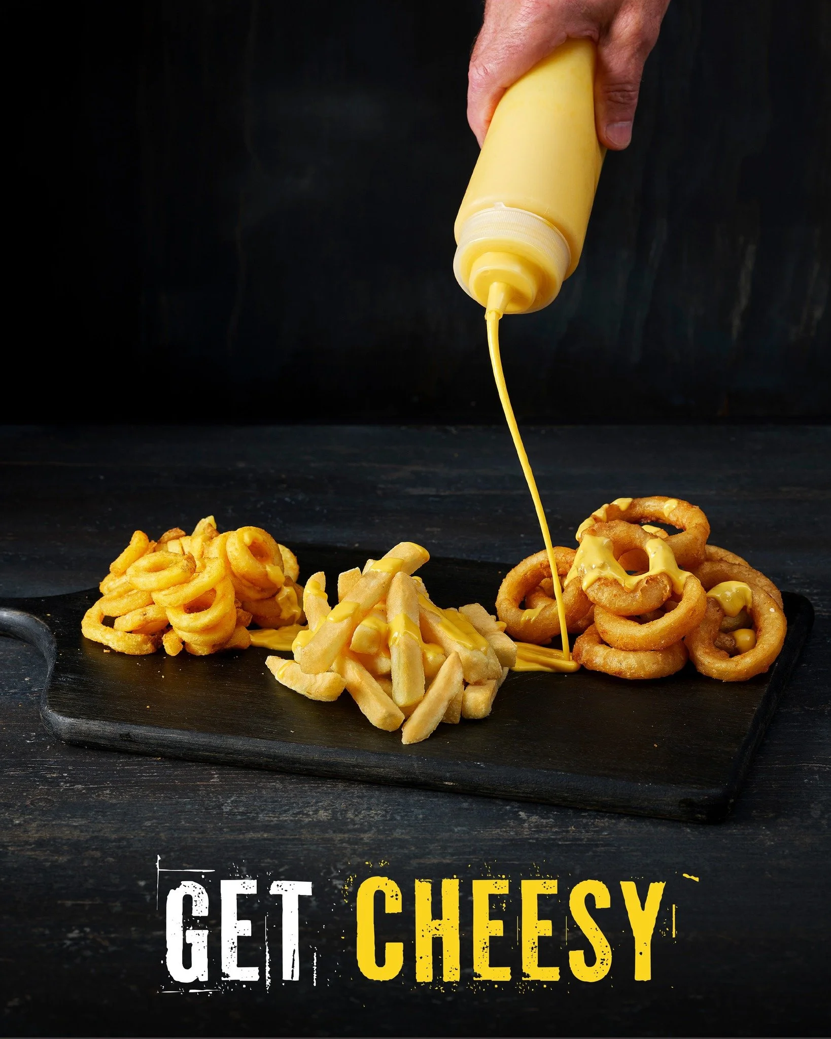 Our new house-made Nacho Cheese Sauce is made fresh with real ingredients - from a cow, not a can. Rich, salty and cheesy with a subtle jalape&ntilde;o kick, it's packed with flavour and a must try on Fries or Onion Rings. It's live on the menu now. 