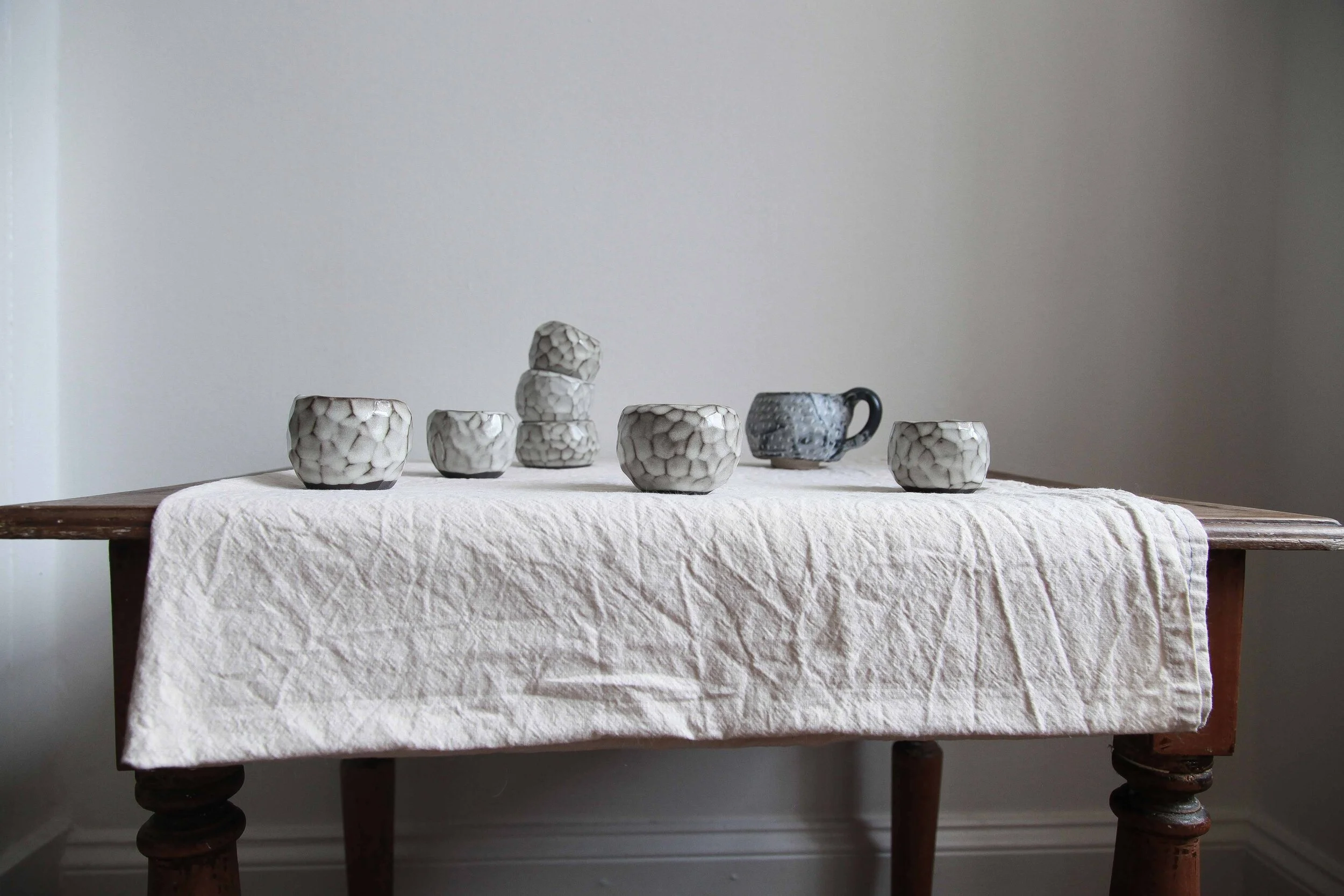 kirinuki cups and 'Sonder' incense burner.