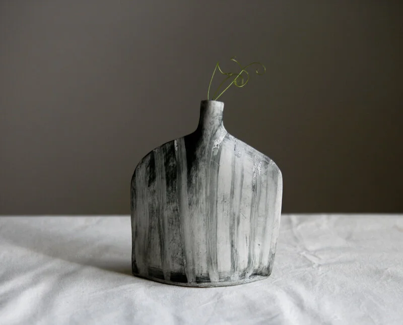 mountain flask vase
