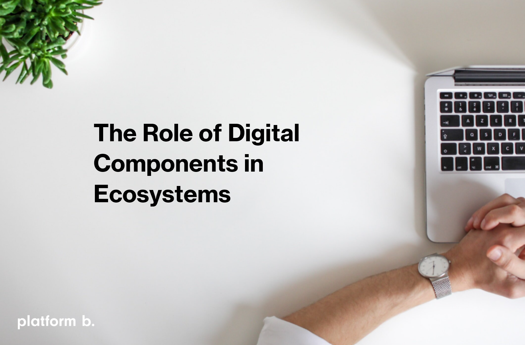 The Role of Digital Components in Ecosystems - Platform business
