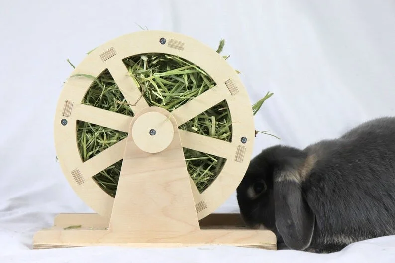 rabbit hay wheel