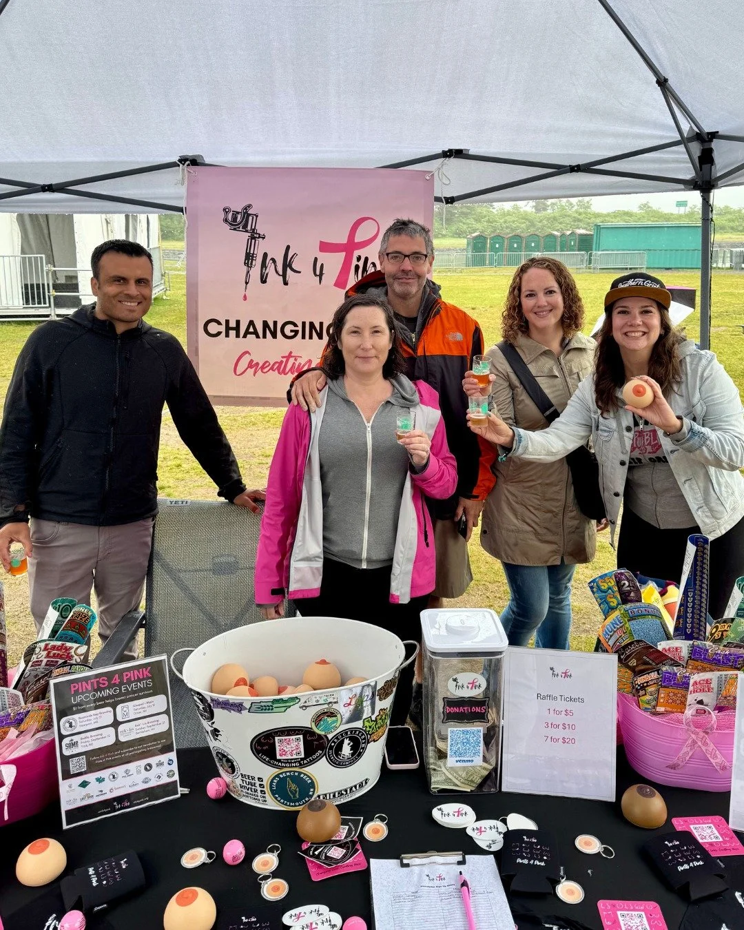 Our team is so excited for more fundraising events this year! 🎉💕

We love the opportunity to connect with our community, all to help fund life-changing tattoos for breast cancer survivors in New England.

If you or someone you know would like to ho