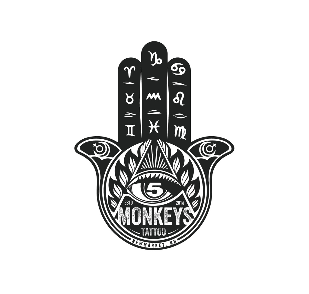 5 Monkeys Tattoo Logo.png
