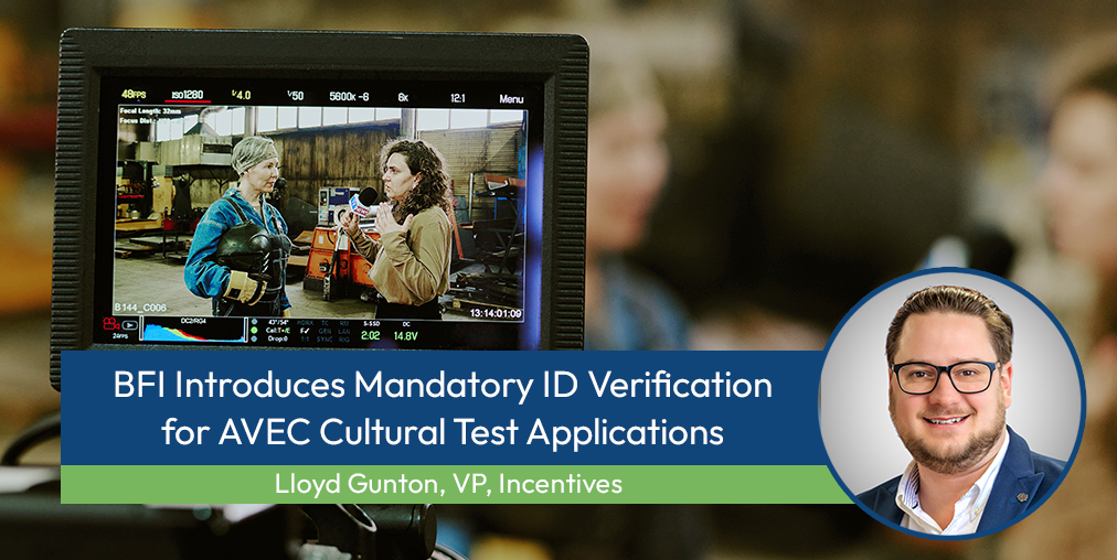 BFI mandatory ID verification for AVEC cultural Test applications