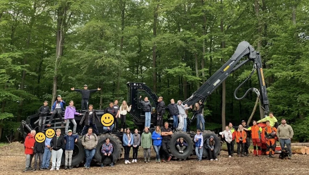 Waldausflug der Klasse 6a