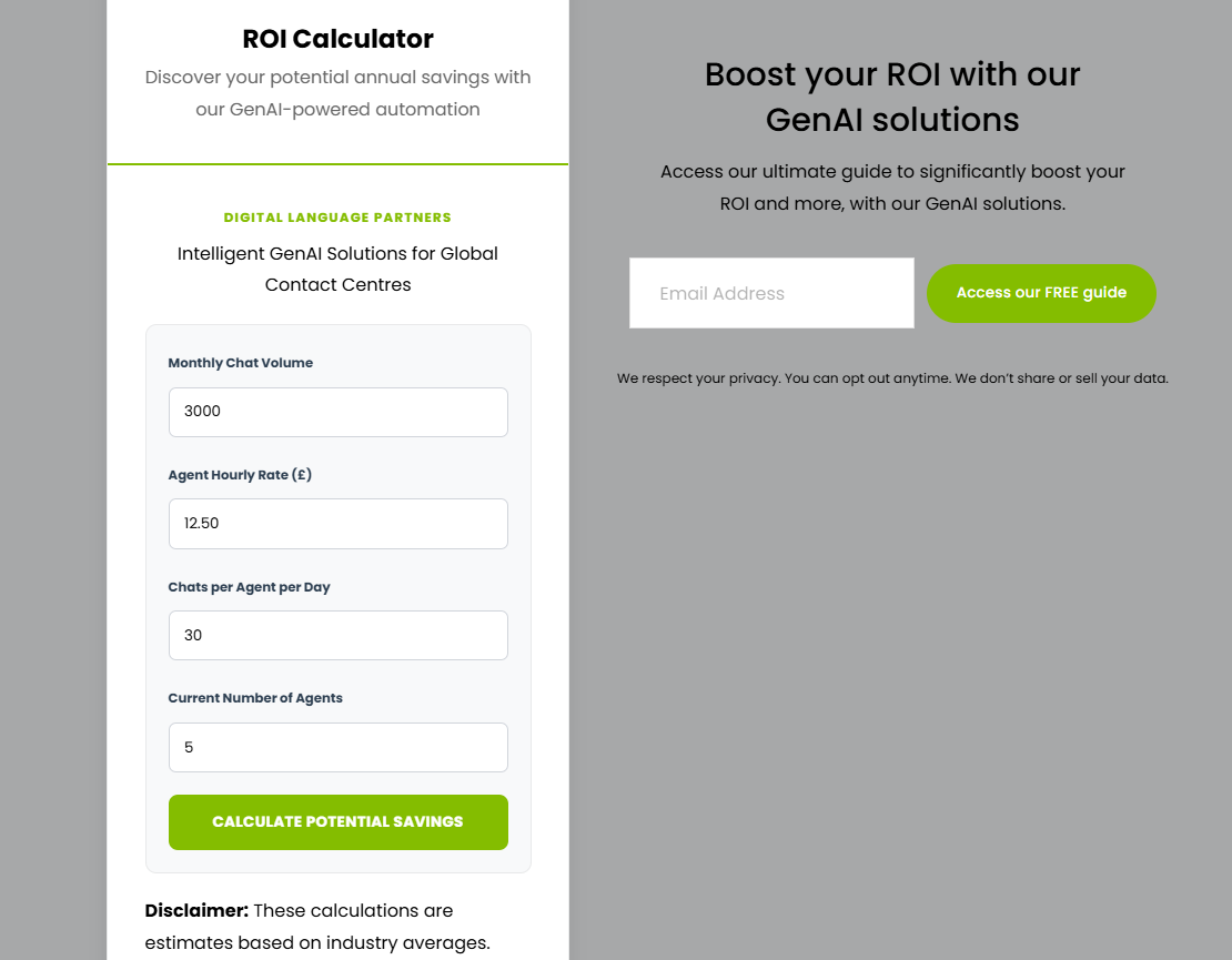 Start 2026 the right way: Learn how to cut costs fast - tap into ou New AI Savings Calculator&nbsp;