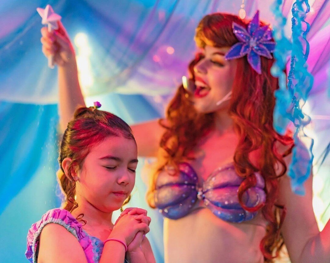 did you know that mermaids can grant wishes too?✨🧜&zwj;♀️⁠
book your mermaid themed slumber party today!⁠
⁠
( 📷 @once_upon_an_island )