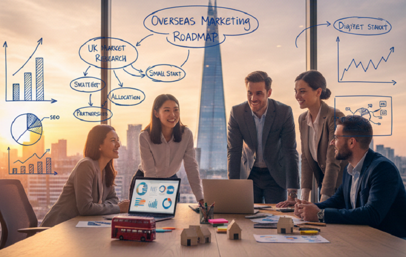 予算別に見る【イギリス進出】マーケティング戦略ロードマップ