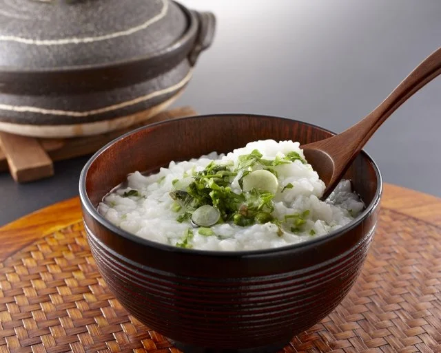 Stillness in a Bowl "Morning Okayu _rice porridge"