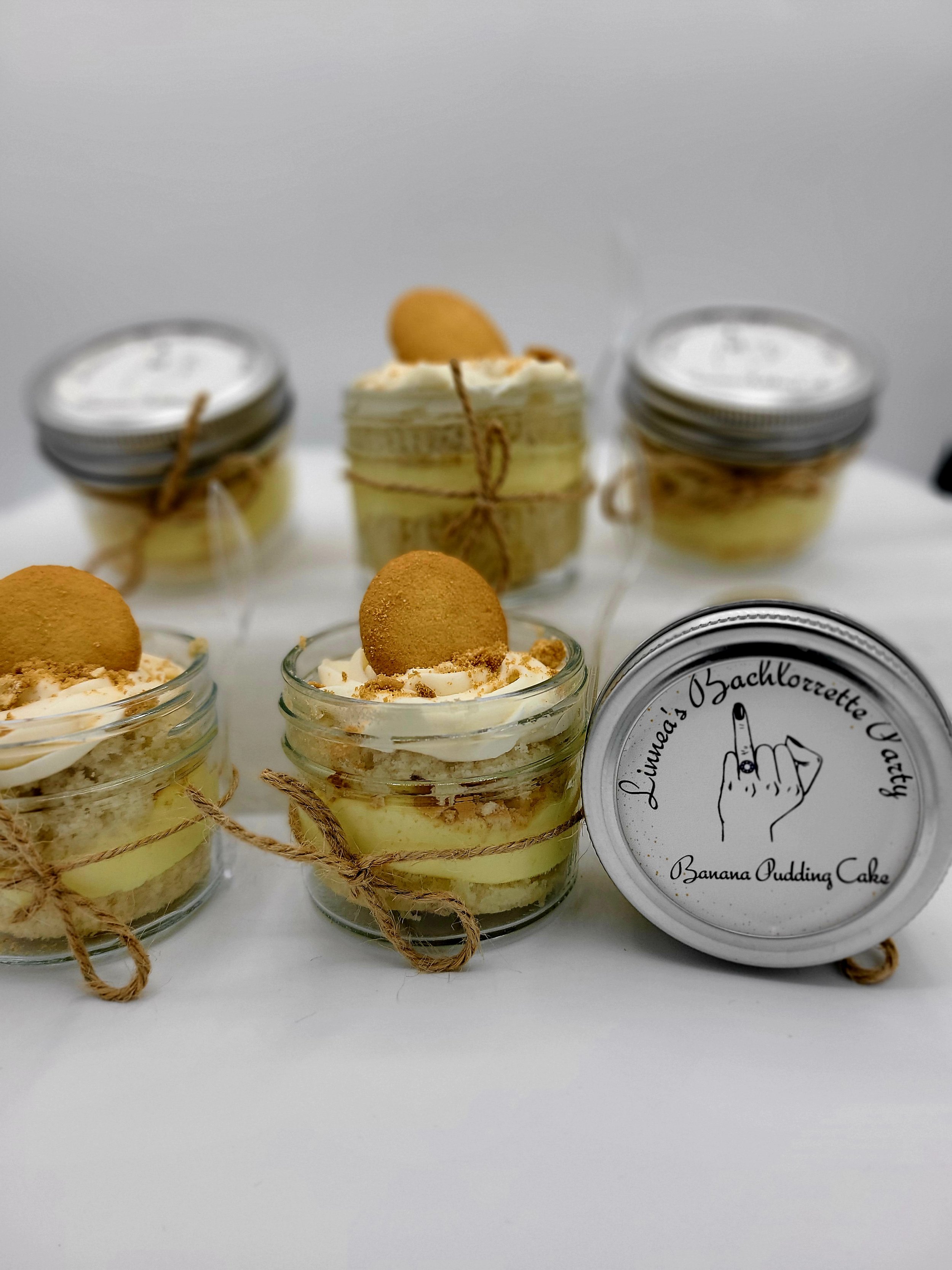 4oz Banana Pudding Cake Jar
