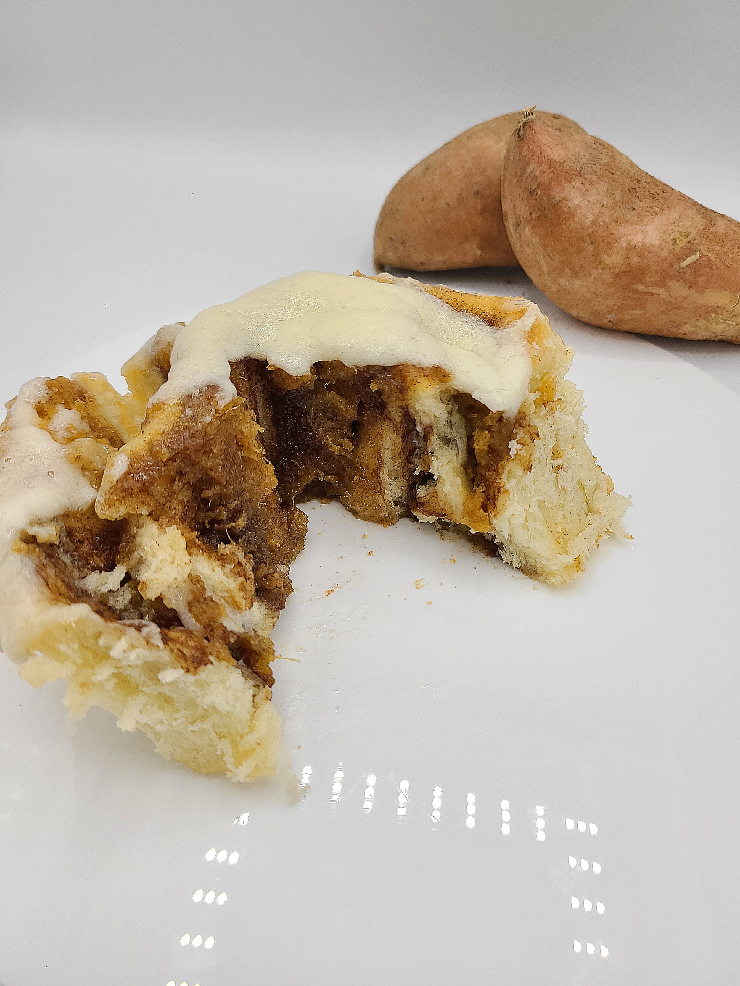 Sweet Potato Pie Cinnamon Roll