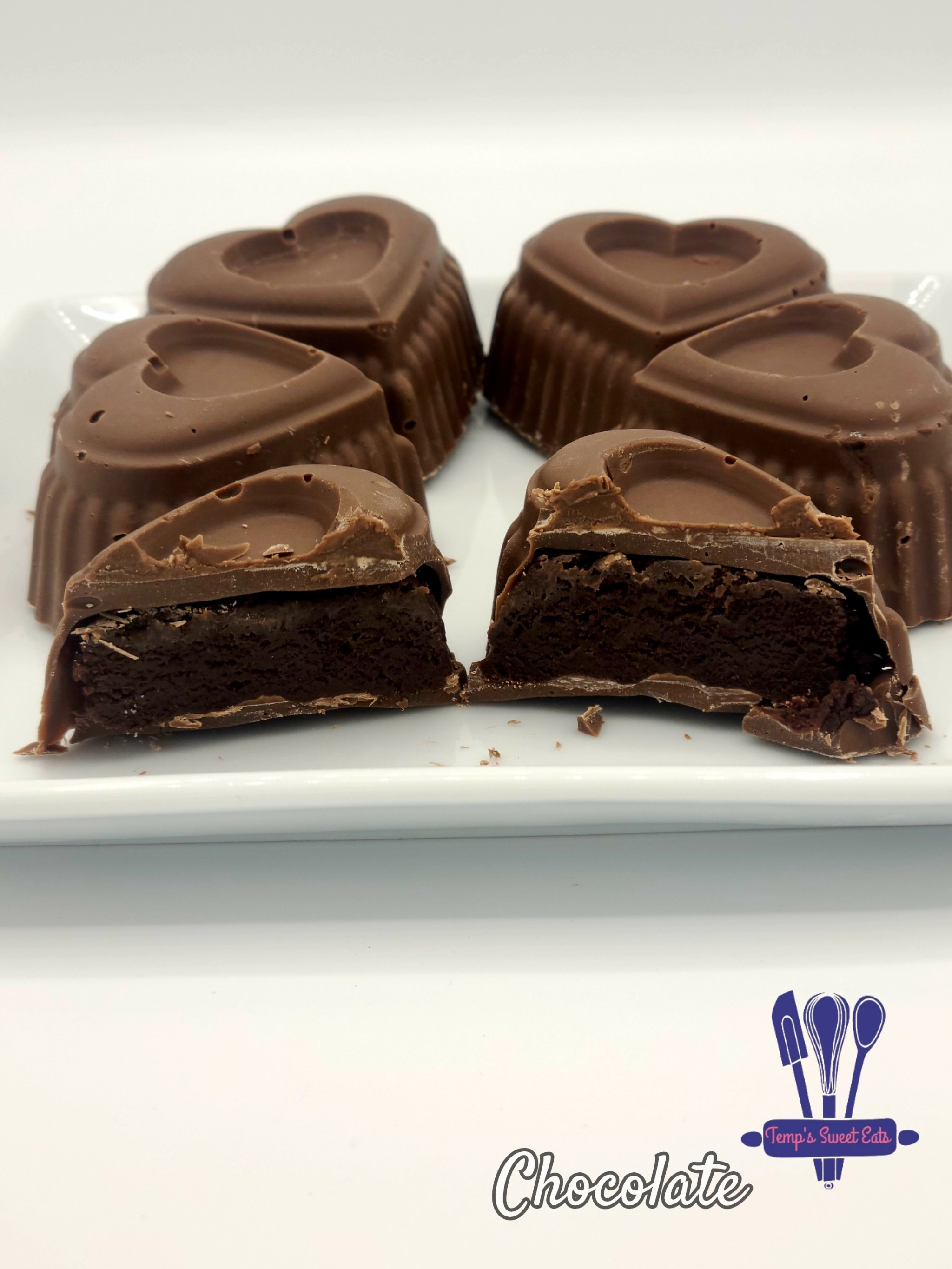 Heart Shaped Chocolate Cake Truffle