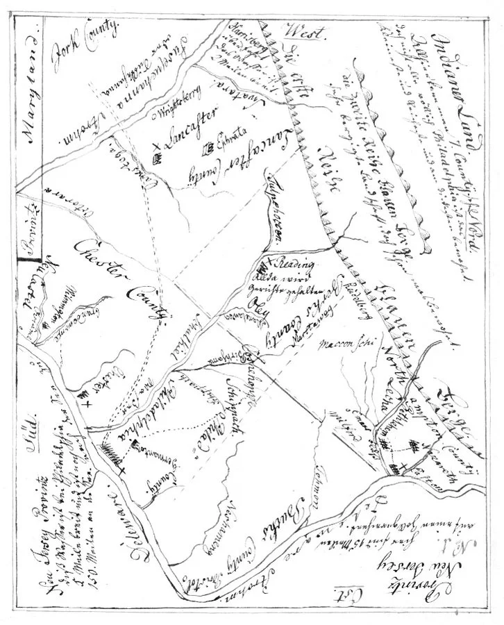 1776 Schwenkfelders: Settling in PA