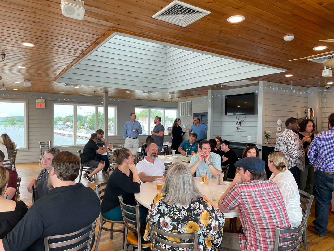 Thanks to all our employees who made it out to our latest #happyhour at The Pier in Solomons, MD. It's always great catching up with everyone, especially on a summer night overlooking the #PatuxentRiver!