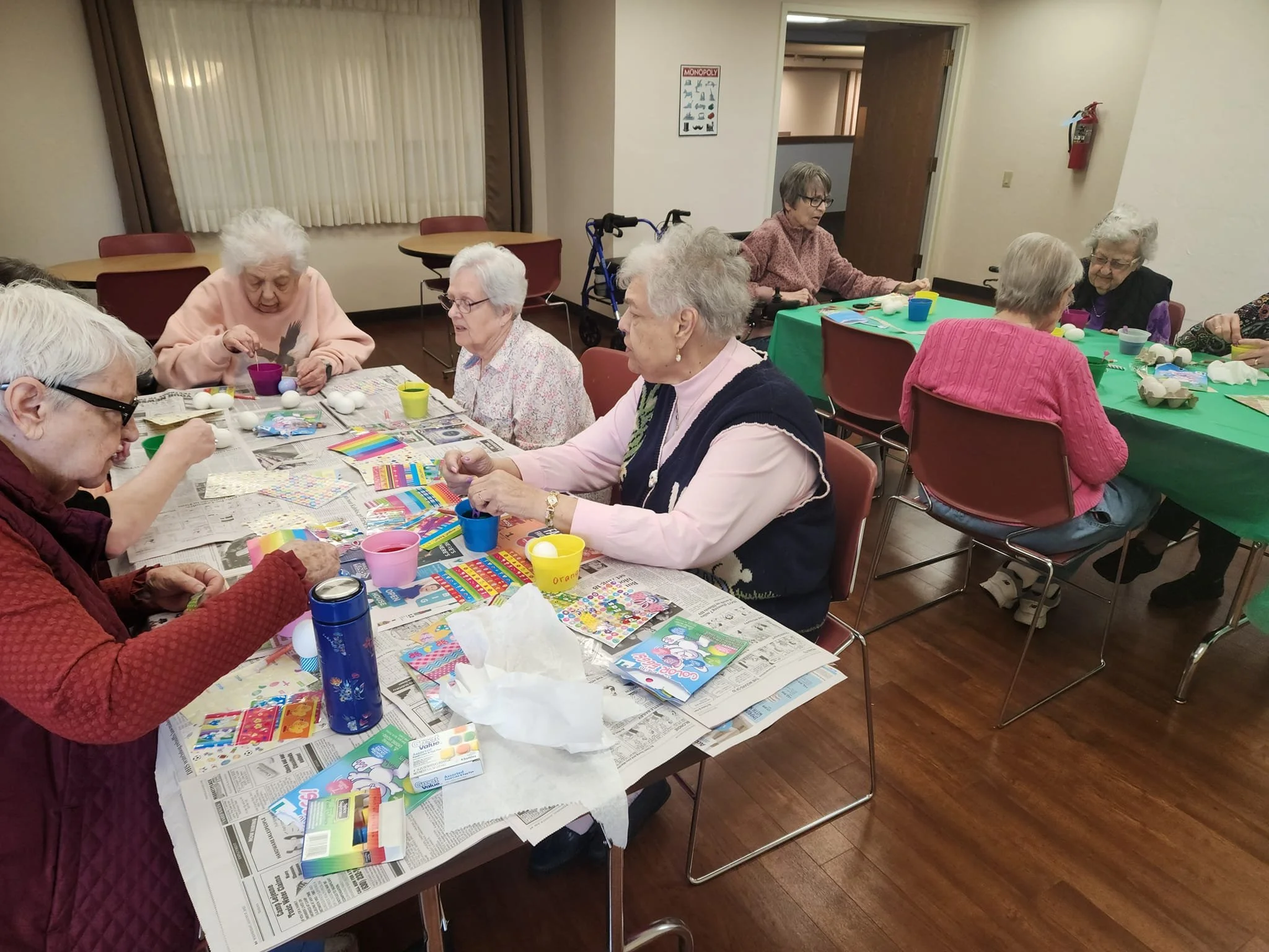 routine activities at villa rose in bethalto il