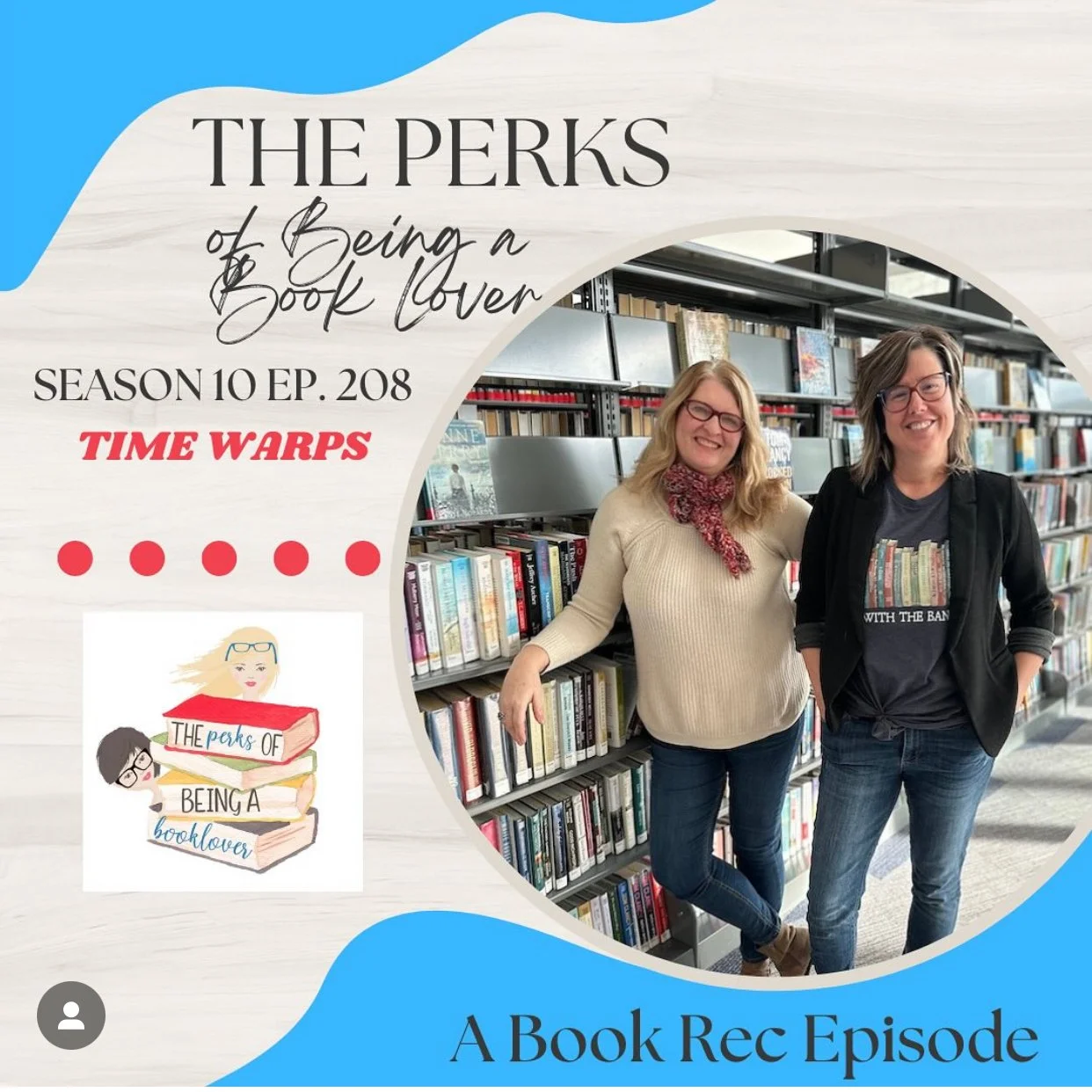 Season 10, Episode 208 Time Warps—A Book Rec Episode