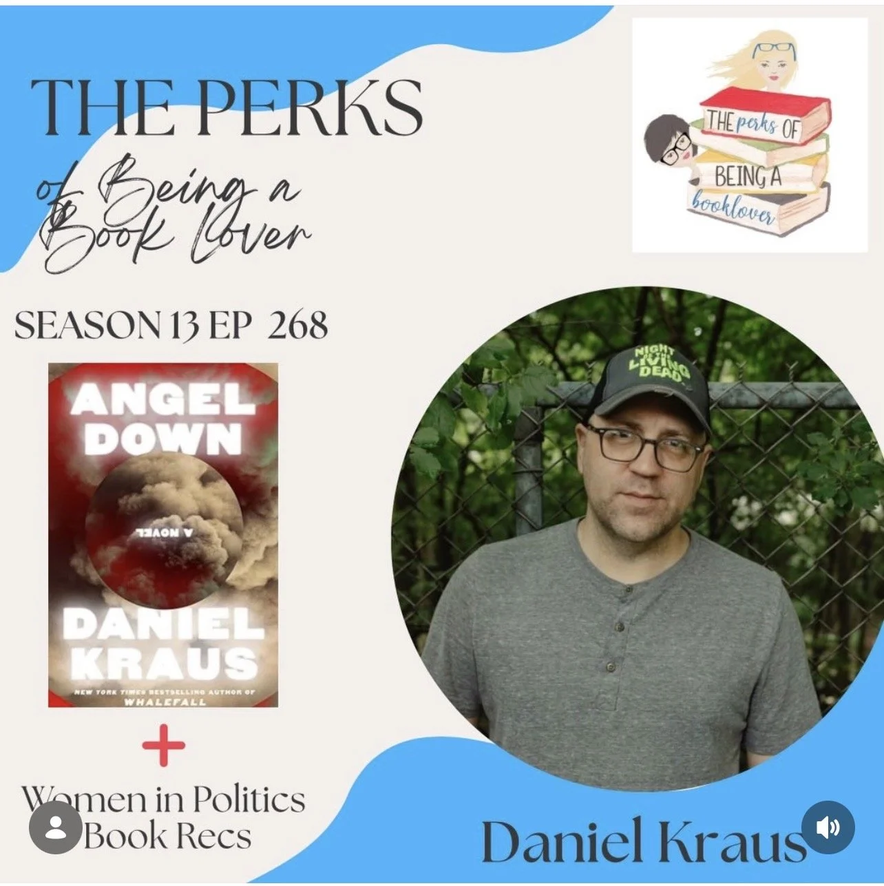 Season 13, Episode 268 Angel Down with guest Daniel Kraus