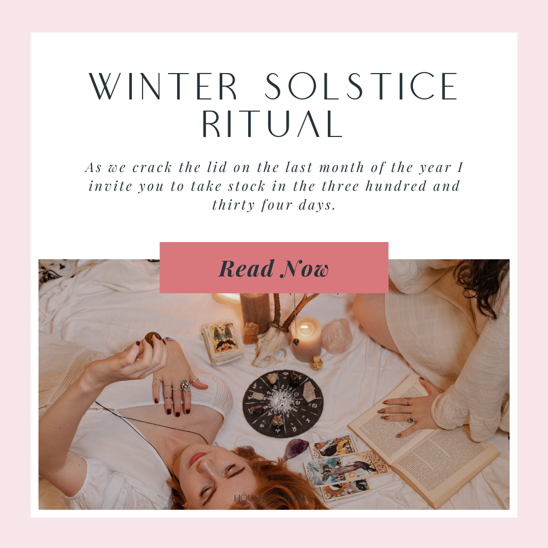 Winter Solstice Ritual