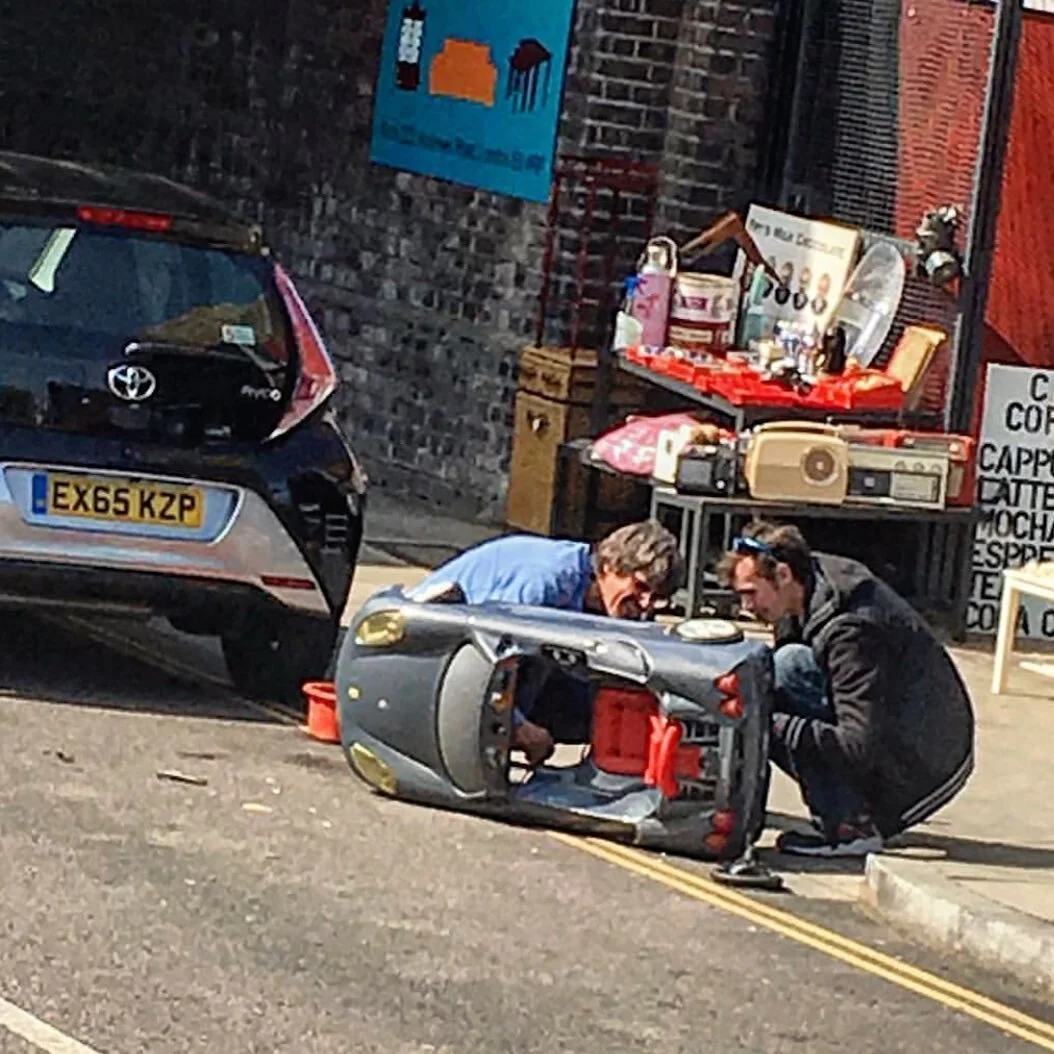 Boys and their toys. 

#hackneylife #boystoys #carculture