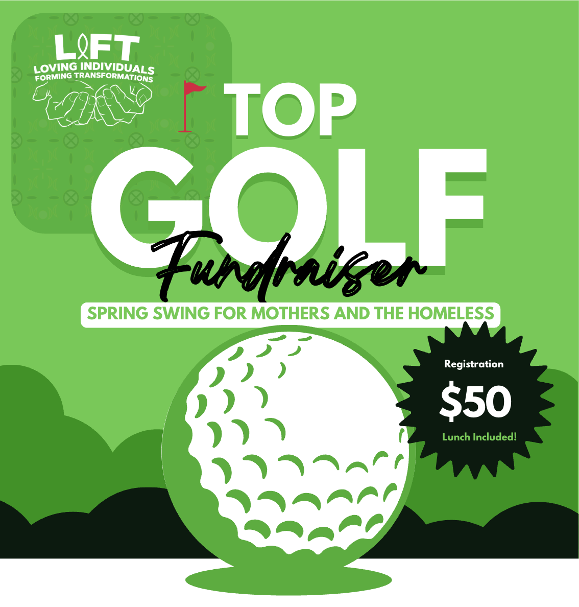 Spring Swing for Mothers and the Homeless