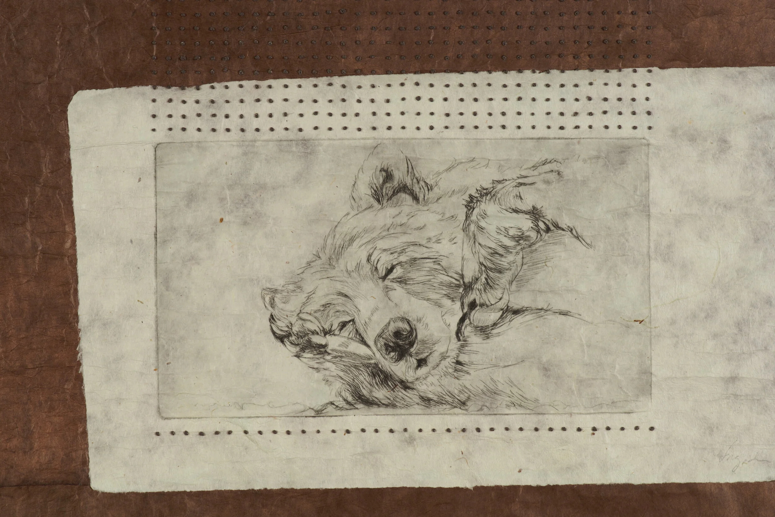 Tiger and Bear, detail