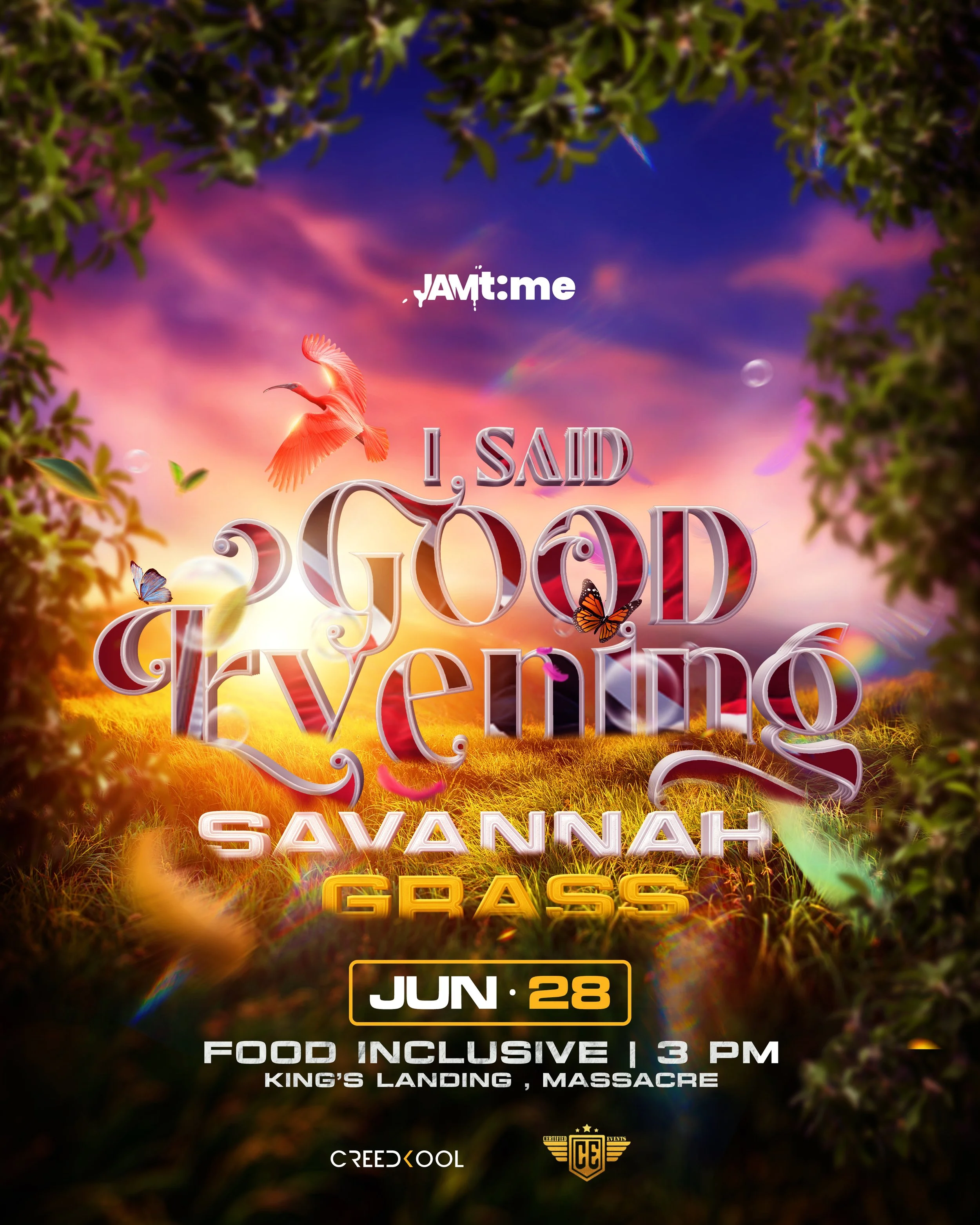 I Said Good Evening - Savannah Grass