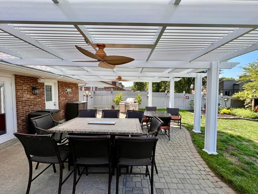 Solara Patio Covers Solara Pergola Louvered Roof in Dayton Ohio