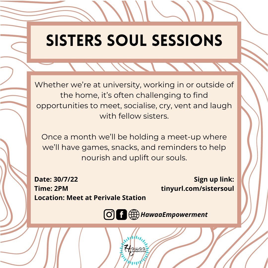 Hawaa Empowerment is an organisation dedicated to empowering Muslim Women to excel audaciously. An organisation by women, for women, just can't work without the women hence why building a supportive community is incredibly important to us. 

Whether 