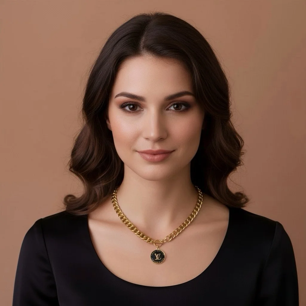 Repurposed Key Charm Toggle Necklace