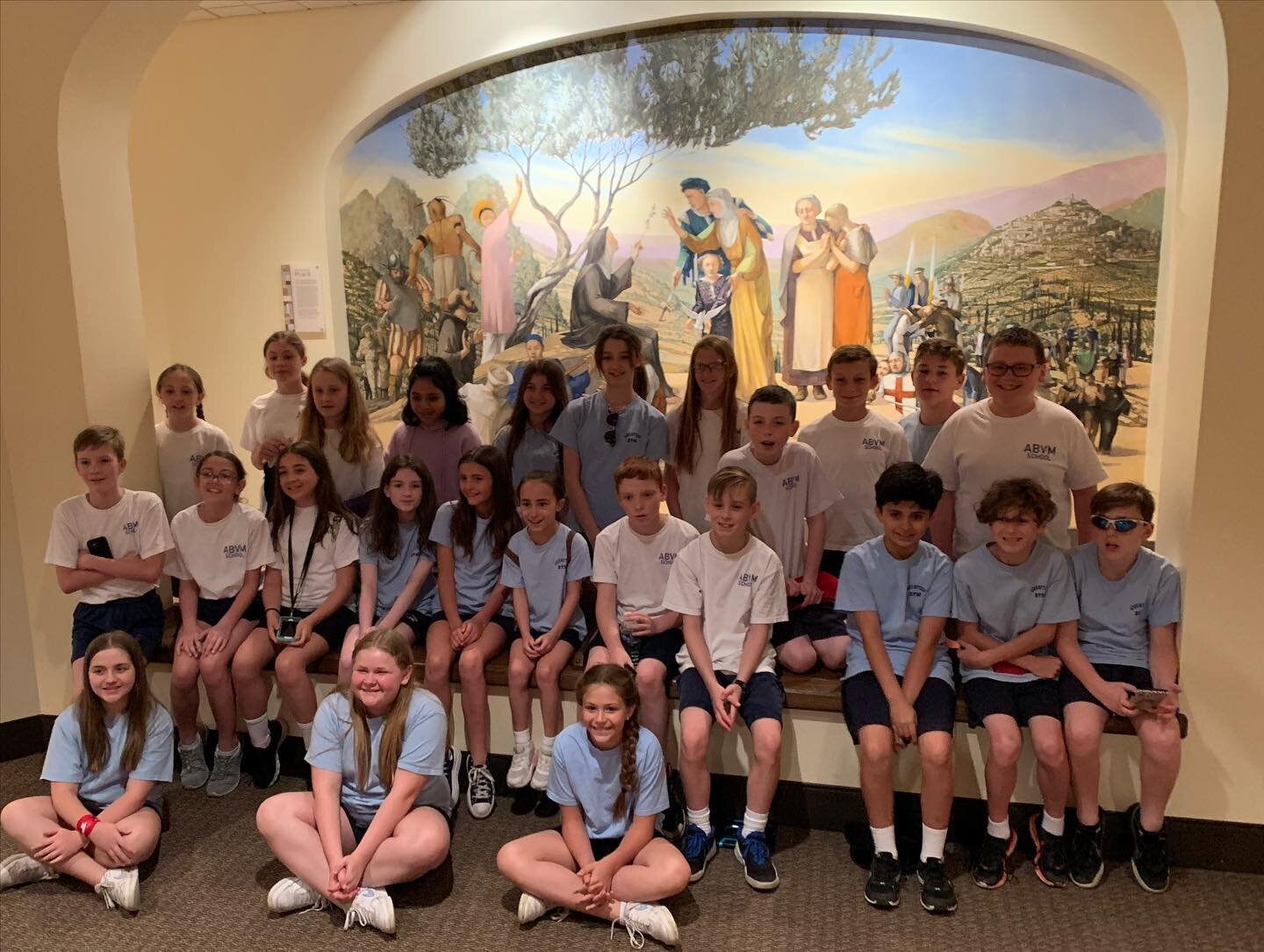 We had a lot of fun hosting the Fifth Graders from Assumption BVM in West Grove at the Shrine today! These 25 students made a pilgrimage to learn more about Saint Rita and her example of #peacemaking and #reconciliation.

Holy Mary, Model of life for