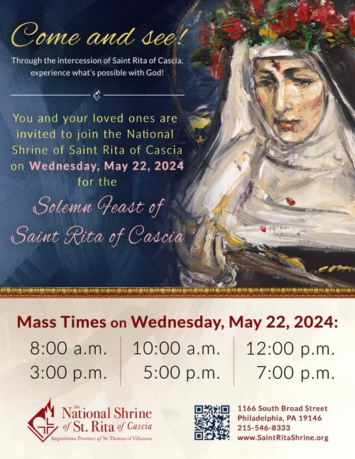 2024 Solemn Feast Day — The National Shrine of Saint Rita of Cascia