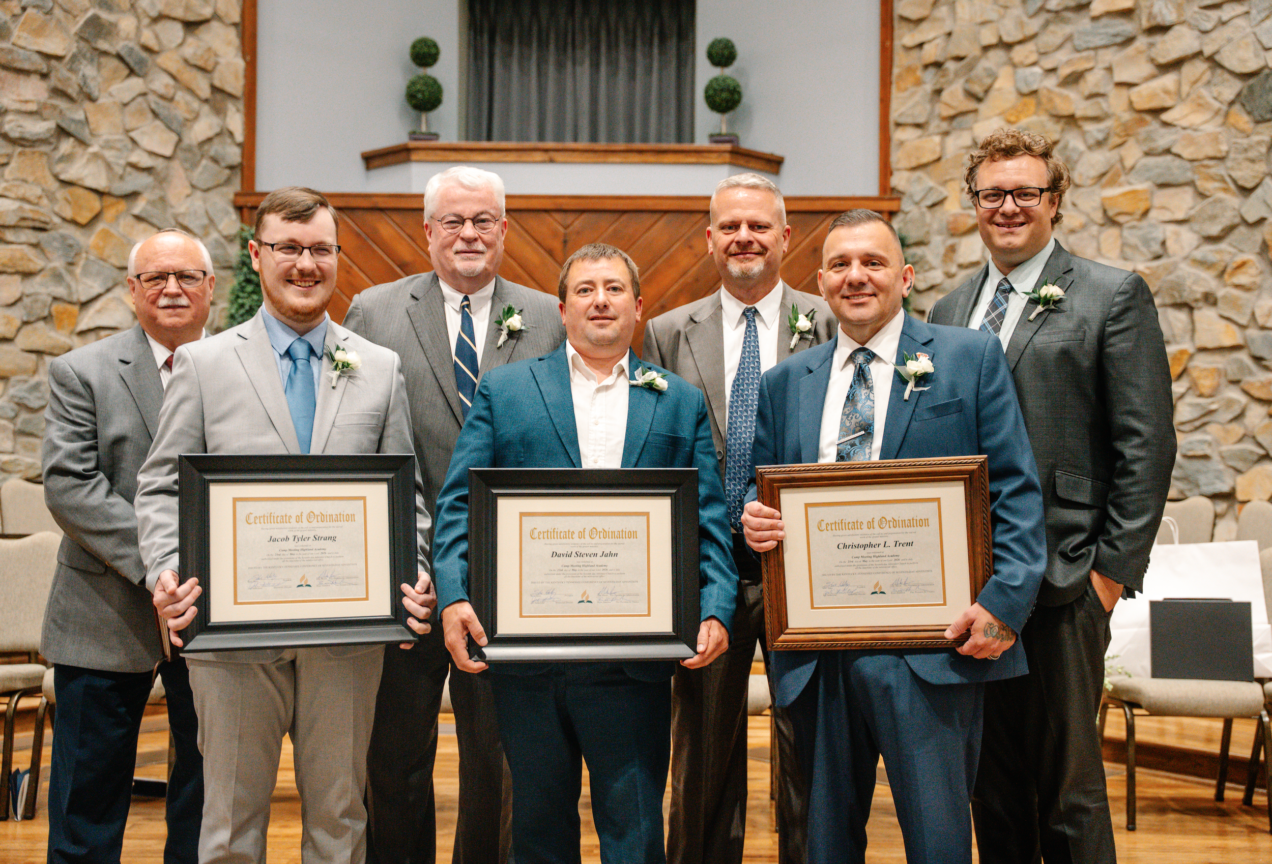 Three Pastors Ordained to Ministry During the 2026 KYTN Camp Meeting